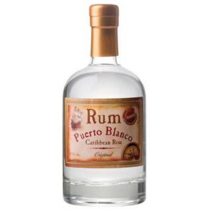 láhev Puetro rum bílý