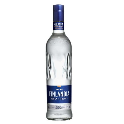 láhev vodka finlandia